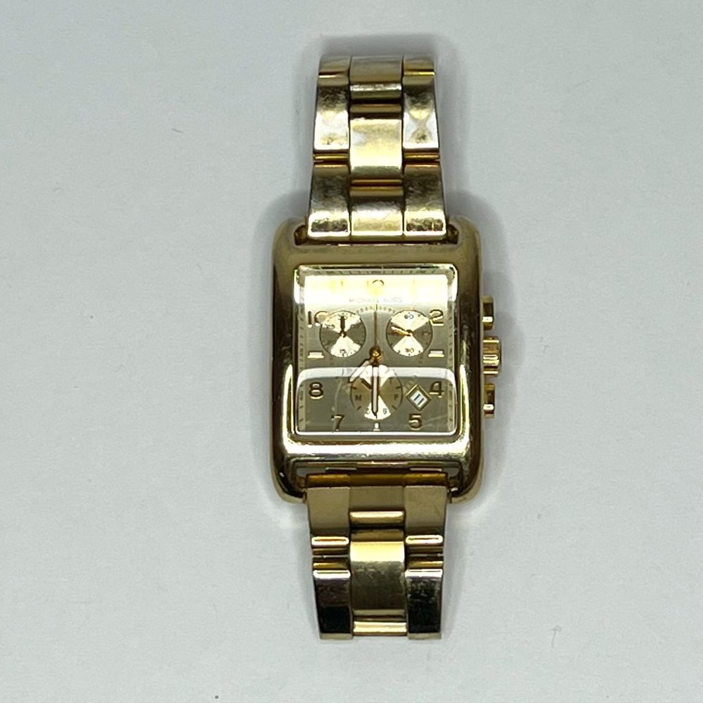 Michael Kors Gold Square Face Watch